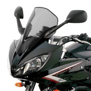 Racing skjerm egnet for Yamaha FZ 600 S2 FAZER 07 - kåpeskjerm "R" MRA røykgrå