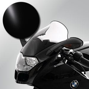Turskjerm egnet for BMW R 1200 S 06- frontrute "T" MRA sort