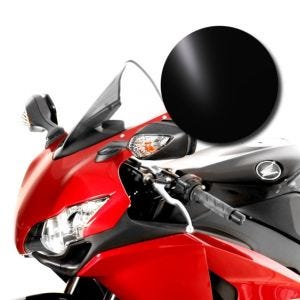 Racing skjerm egnet for Honda CBR 1000 /RR 08-11 kåpeskjerm "R" MRA svart