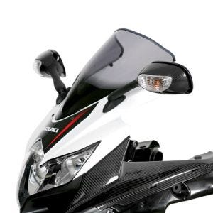 Racing skjerm egnet for Suzuki GSX-R 600 /z 08-10 kåpeskjerm "R" MRA røykgrå