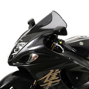 Racing skjerm egnet for Suzuki GSX-R 1300 Hayabusa 08-20 kåpeskjerm "R" MRA røykgrå