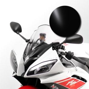 Racing skjerm egnet for Yamaha YZF R 6 08-16 kåpeskjerm "R" MRA svart
