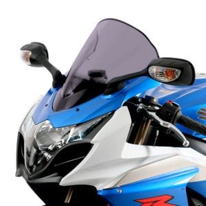 Racing skjerm egnet for Suzuki GSX-R 1000 /R /Z 09-16 kåpeskjerm "R" MRA røykgrå