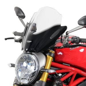 Racing skjerm egnet for Suzuki SV 650 / VX 800 Racing skjerm for nakne sykler RNB MRA klar