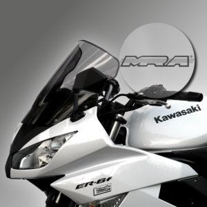 Racing skjerm egnet for Kawasaki ER 6F 09-11 kåpeskjerm "R" MRA fargeløs