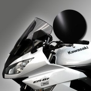 Racing skjerm egnet for Kawasaki ER 6F 09-11 kåpeskjerm "R" MRA svart