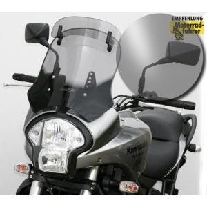 Vario turskjerm egnet for Kawasaki Versys 650 06-09 turskjerm "VT" MRA røykgrå