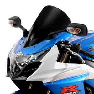 Racing skjerm egnet for Suzuki GSX-R 1000 /R /Z 09-16 kåpeskjerm "R" MRA svart
