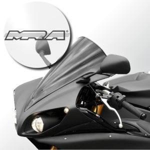 Racing skjerm egnet for Yamaha YZF R 1 09-14 kåpeskjerm "R" MRA fargeløs