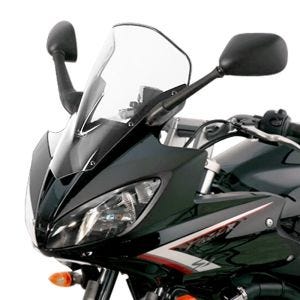 Racing skjerm egnet for Yamaha FZ 600 S2 FAZER 07 - kåpeskjerm "R" MRA fargeløs