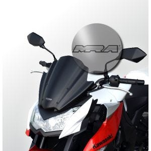 Racing skjerm egnet for Kawasaki Z 1000 10-13 kåpeskjerm "RM" MRA røykgrå