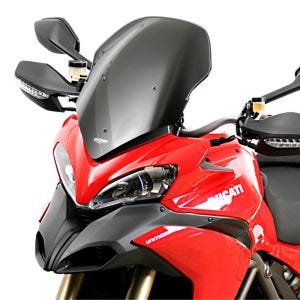 Turskjerm egnet for Ducati Multistrada 1200 / S 09-12 frontrute "T" MRA svart