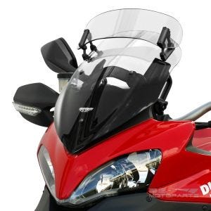 Vario turskjerm egnet for Ducati Multistrada 1200 / S 09-12 turskjerm "VT" MRA fargeløs