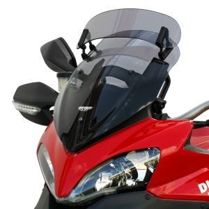 Vario turskjerm egnet for Ducati Multistrada 1200 / S 09-12 turskjerm "VT" MRA røykgrå