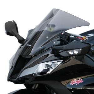 Standard skive egnet for Kawasaki ZX 10 R /-RR 11-15 original formet skive "OM" MRA røykgrå