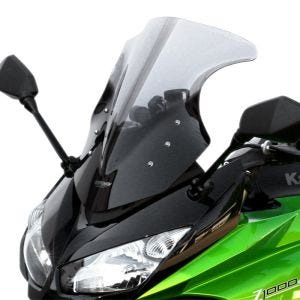 Racing skjerm egnet for Kawasaki Z 1000 SX 11-16 kåpeskjerm "R" MRA røykgrå
