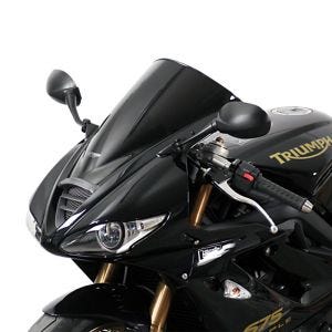 Racing skjerm egnet for Triumph Daytona 675 09-12 kåpeskjerm "R" MRA svart
