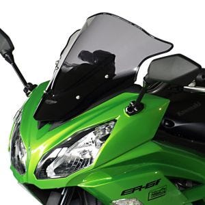 Racing skjerm egnet for Kawasaki ER 6F 12- kåpeskjerm "R" MRA røykgrå