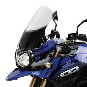 Turskjerm egnet for Triumph Tiger 1200 Explorer 12-15 frontrute "T" MRA fargeløs