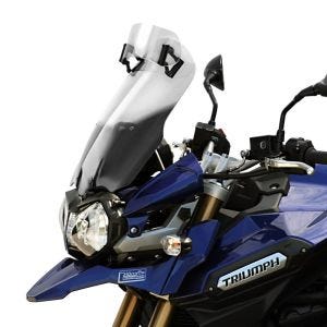 Vario turskjerm egnet for Triumph Tiger 1200 Explorer 12-15 turskjerm "VT" MRA fargeløs