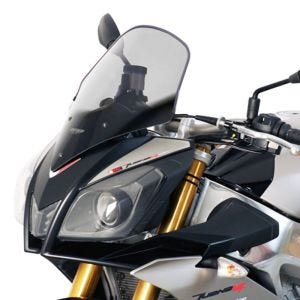 Turskjerm egnet for Aprilia Tuono V4 /R /RR 11-14 frontrute "TM" MRA fargeløs