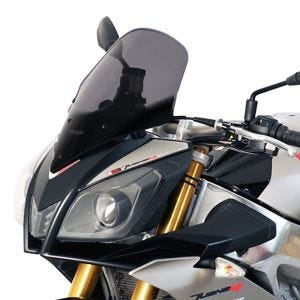 Turskjerm egnet for Aprilia Tuono V4 /R /RR 11-14 frontrute "TM" MRA røykgrå