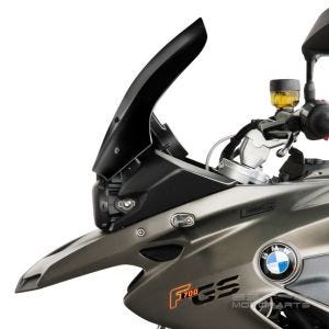 Turskjerm egnet for BMW F 700 GS frontrute "T" MRA sort