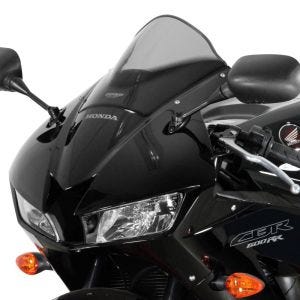 Racing skjerm egnet for Honda CBR 600 RR 13-20 kåpeskjerm "R" MRA røykgrå