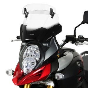 Vario turskjerm egnet for Suzuki DL 1000 V-Strom 14-16 turskjerm "VT" MRA fargeløs