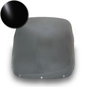 Turskjerm egnet for Honda XRV 650 Africa Twin frontrute "T" MRA svart