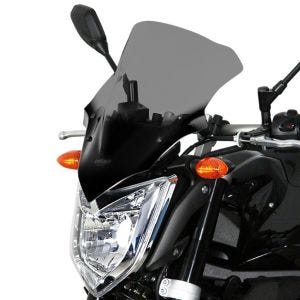 Racing frontrute egnet for Yamaha FZ 1 06- fairing frontrute "NRM" med monteringsmateriale MRA røykgrå