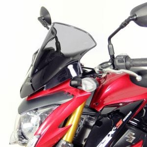Racing skjerm egnet for Suzuki GSX-S 1000 14-20 kåpeskjerm "NRM" med monteringsmateriale MRA røykgrå