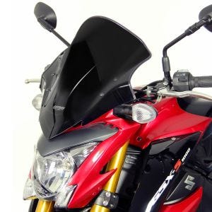 Turskjerm egnet for Suzuki GSX-S 1000 14-20 frontrute "NTM" med festemateriale MRA svart