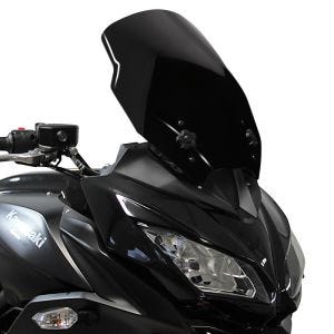 Turskjerm egnet for Kawasaki Versys 1000 15-16 frontrute "T" MRA svart