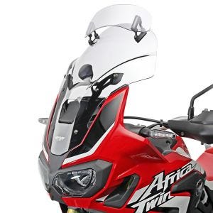 Vario turskjerm egnet for Honda CRF 1000 L AFRICA TWIN 16-19 turskjerm "VTM" MRA fargeløs