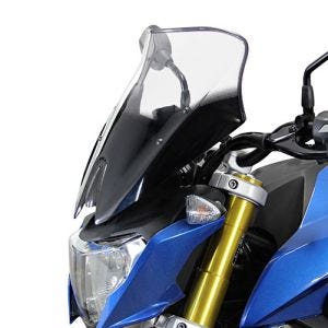 Racing frontrute egnet for BMW G 310 Roadster 16- frontrute "NRM" med festemateriale MRA fargeløs