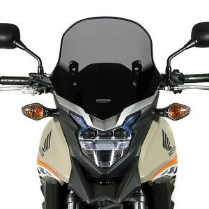 Turskjerm egnet for Honda CB 500 X /XA 16-20 frontrute "T" MRA røykgrå