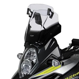 Vario turskjerm egnet for Suzuki DL 1000 V-Strom 17 turskjerm "VT" MRA fargeløs