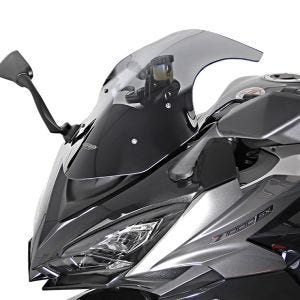 Turskjerm egnet for Kawasaki Z 1000 SX 17-19 frontrute "TM" MRA røykgrå