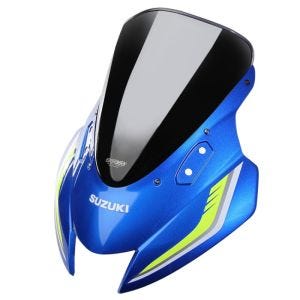 Racing skjerm egnet for Suzuki GSX-R 125 17- kåpeskjerm "R" MRA svart