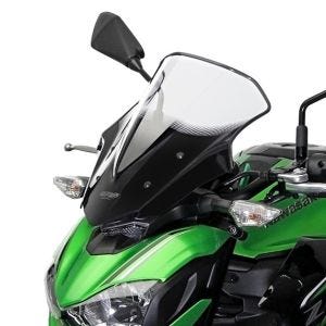 Racing frontrute egnet for Kawasaki Z 900 17-19 frontrute "NRN" med festemateriale MRA fargeløs