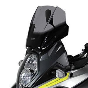 Turskjerm egnet for Suzuki DL 1000 V-Strom 17- frontrute "T" MRA røykgrå