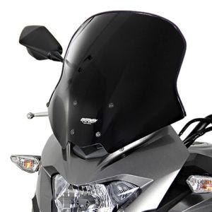 Turskjerm egnet for Kawasaki Versys X 250 17- frontrute "T" MRA svart
