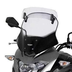Vario turskjerm egnet for Kawasaki Versys X 250 17 turskjerm "VT" MRA fargeløs