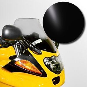 Turskjerm egnet for BMW R 1100 S 98- frontrute "T" MRA sort