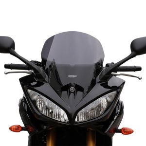 Standard skjerm som passer til Yamaha FZ 8 Fazer 10 - original skjerm "O" MRA røykgrå
