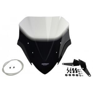 Racing skjerm egnet for Kawasaki Ninja 650 17-19 kåpeskjerm "RM" MRA fargeløs