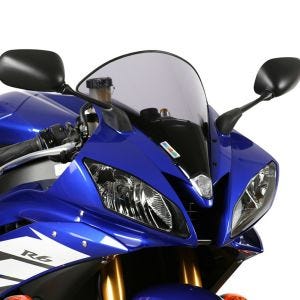 Standard skjerm egnet for Yamaha YZF R 6 06-07 original skjerm "O" MRA fargeløs