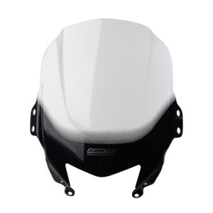 Racing skjerm egnet for Suzuki GSF 650 S Bandit 09 - kåpeskjerm "R" MRA svart