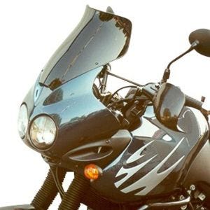 Turskjerm egnet for Triumph Tiger 900 99-00 frontrute "T" MRA fargeløs